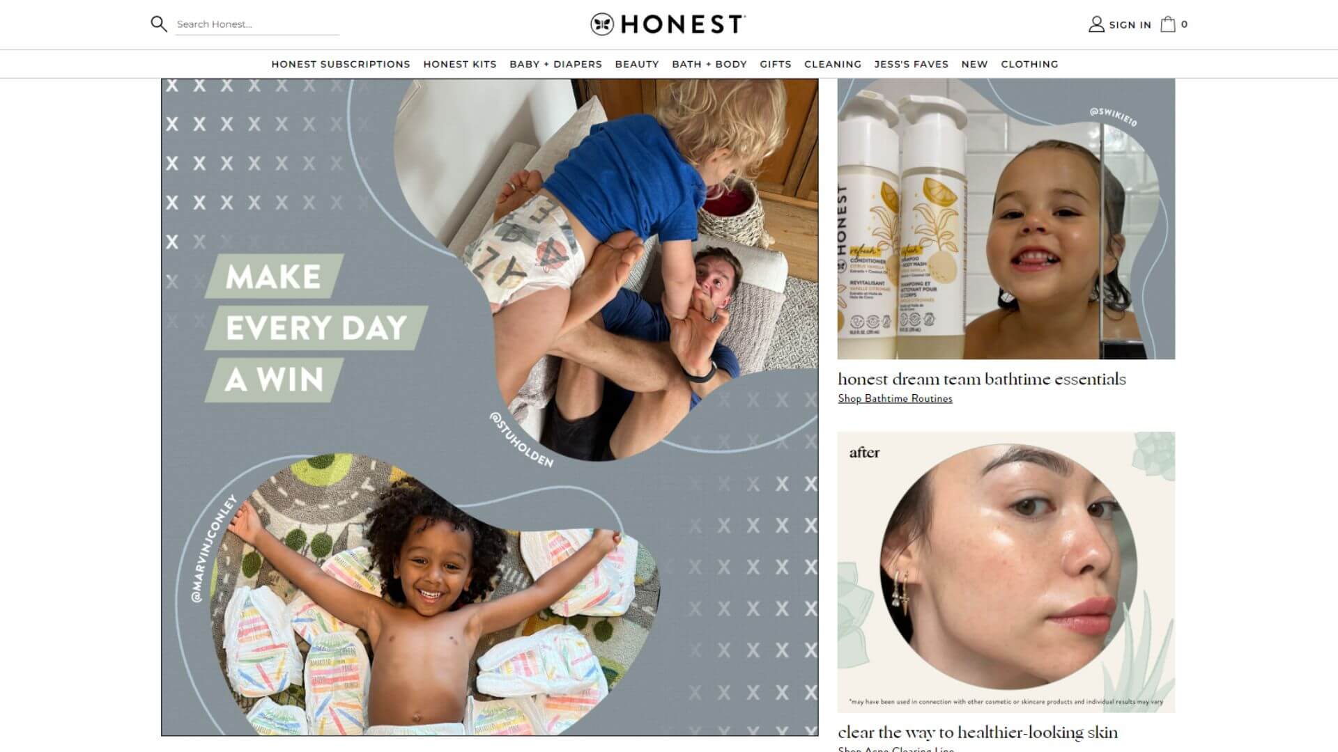 the honest company baby stores usa online retailers