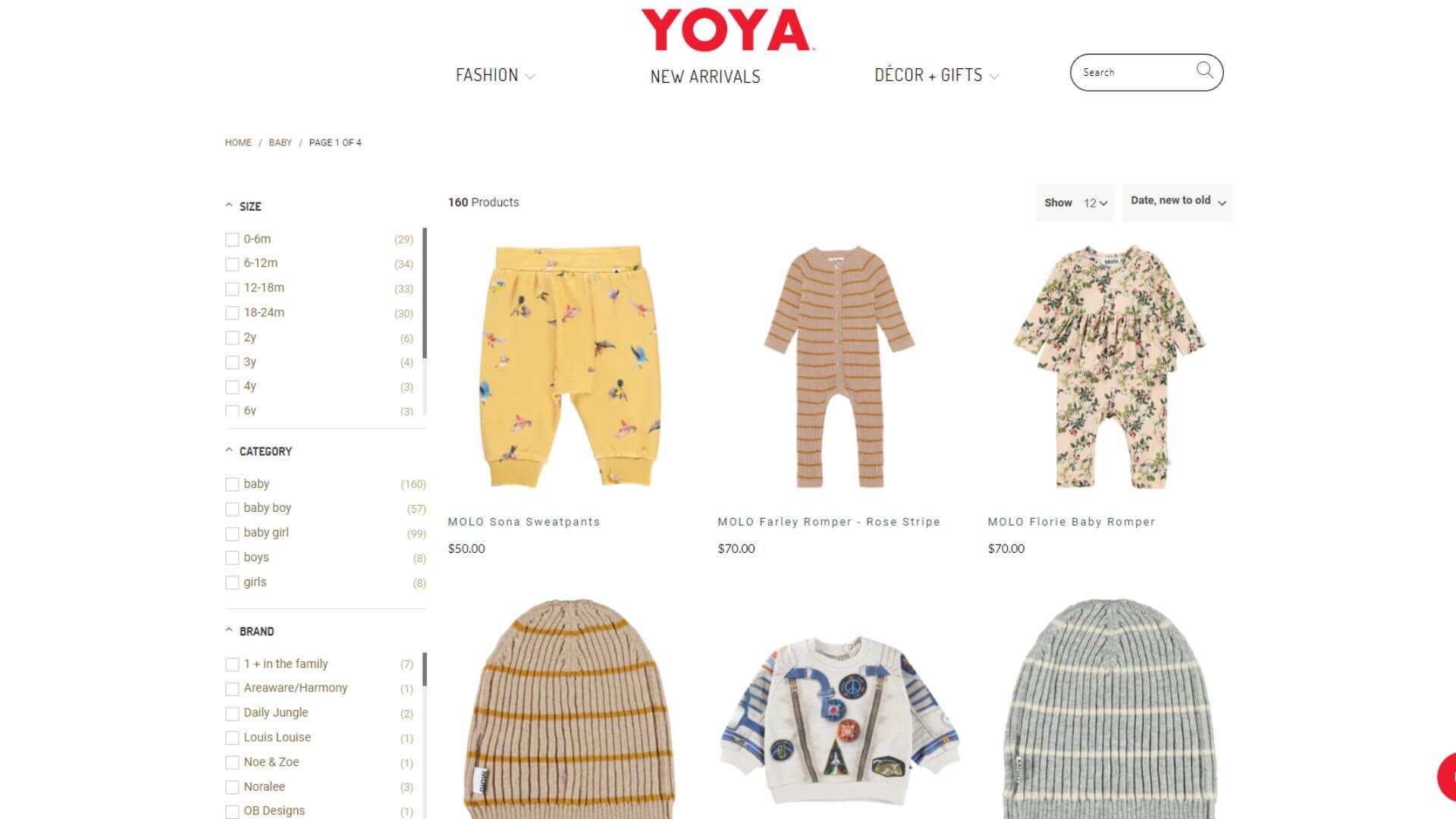 yoya baby stores usa online retailers