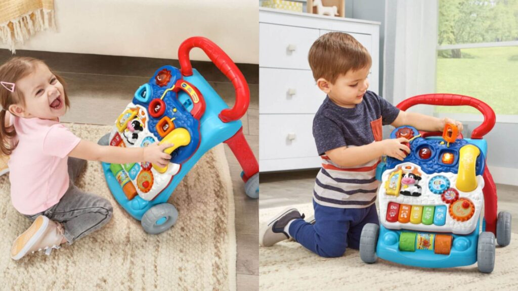 vtech sit to stand learning walker