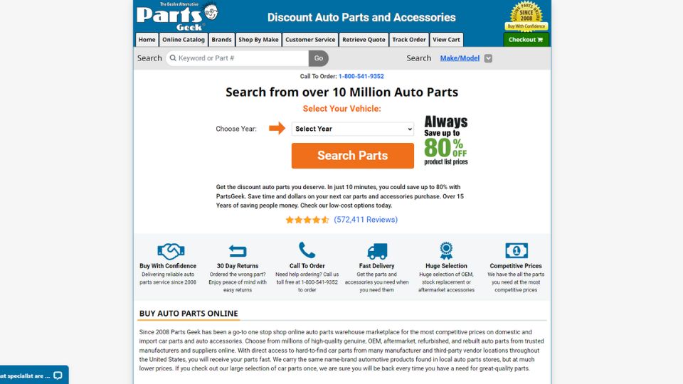 parts geek top 10 websites to buy auto parts in the usa 2024 mymallbox
