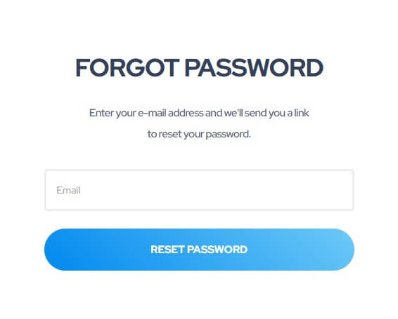 forgot password reset support mymallbox