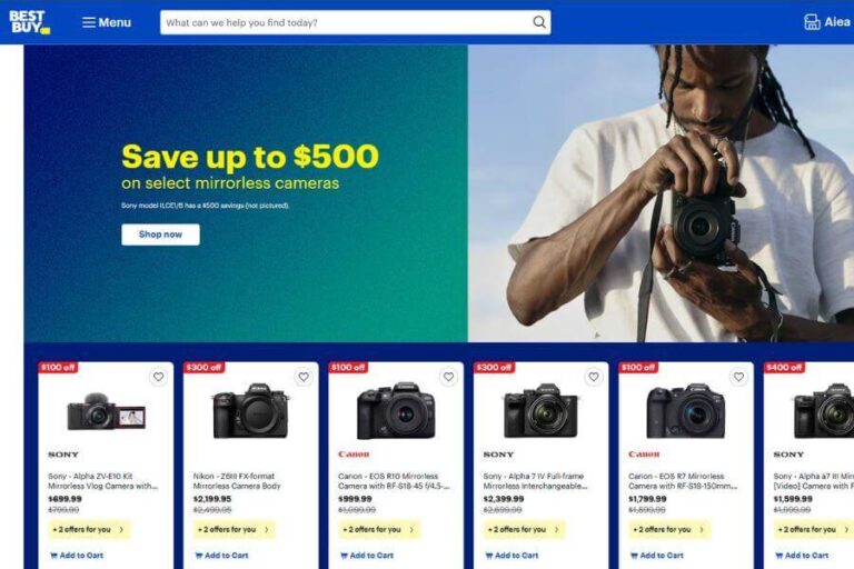 10 Best USA Websites to Buy Digital Cameras Online (2025) | MyMallBox