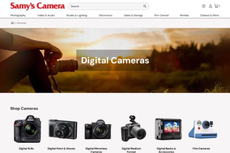 10 Best USA Websites to Buy Digital Cameras Online (2025) | MyMallBox